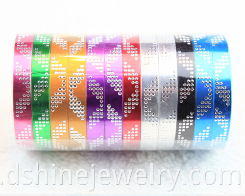 Colorful Aluminium Alloy Bracelet